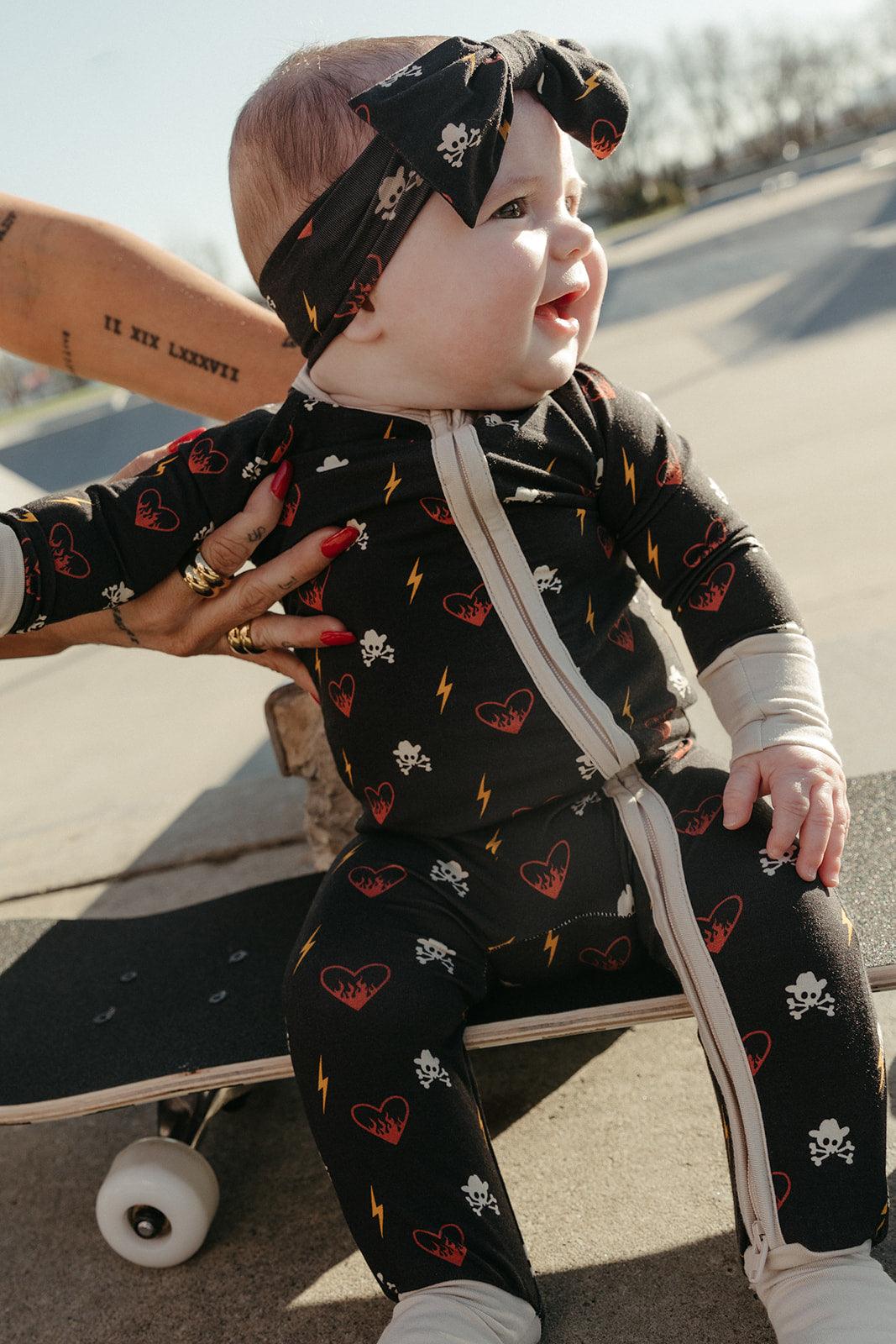 Wild Ain't for Tamin' Baby Bamboo Zippy $36.00