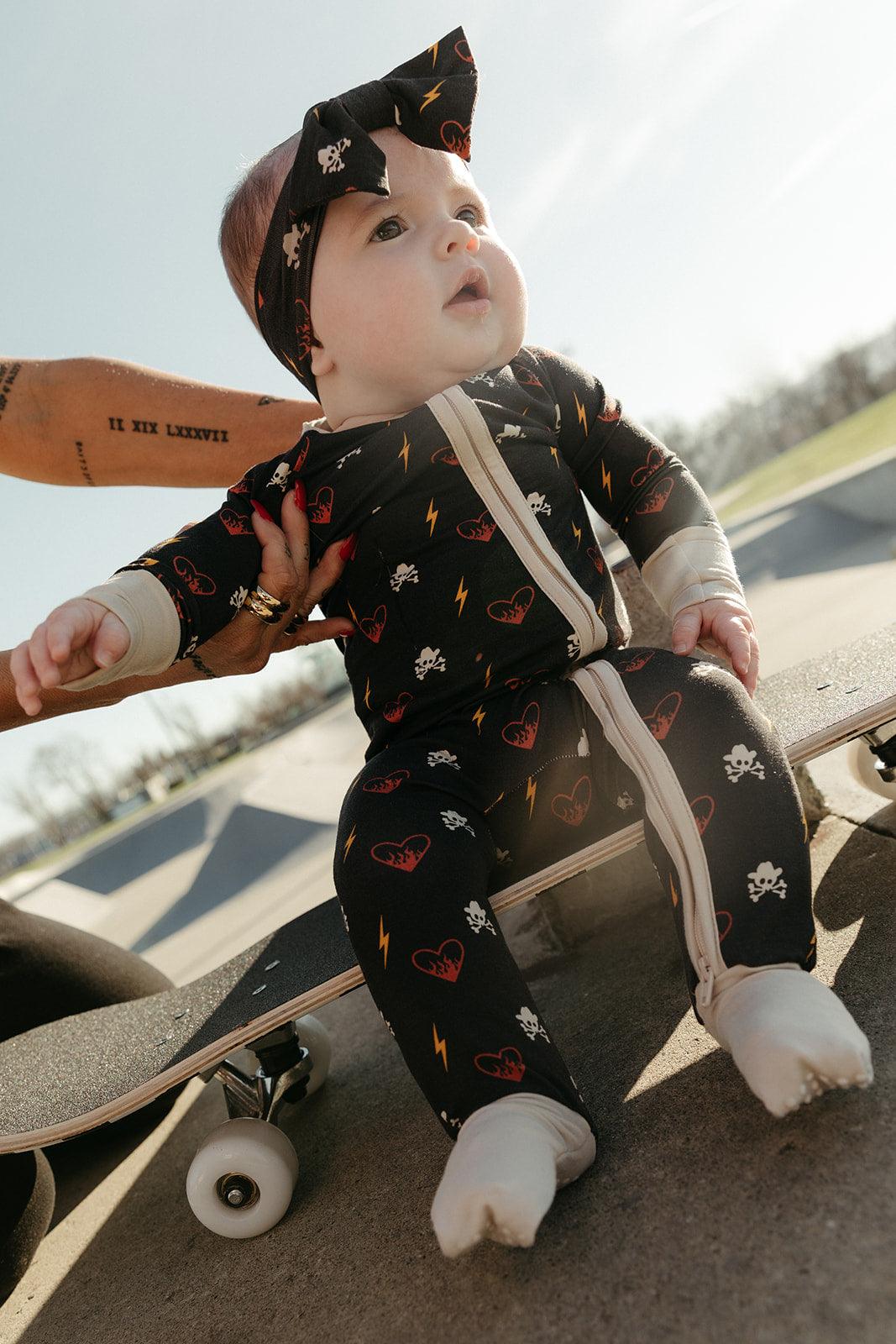 Wild Ain't for Tamin' Baby Bamboo Zippy $36.00