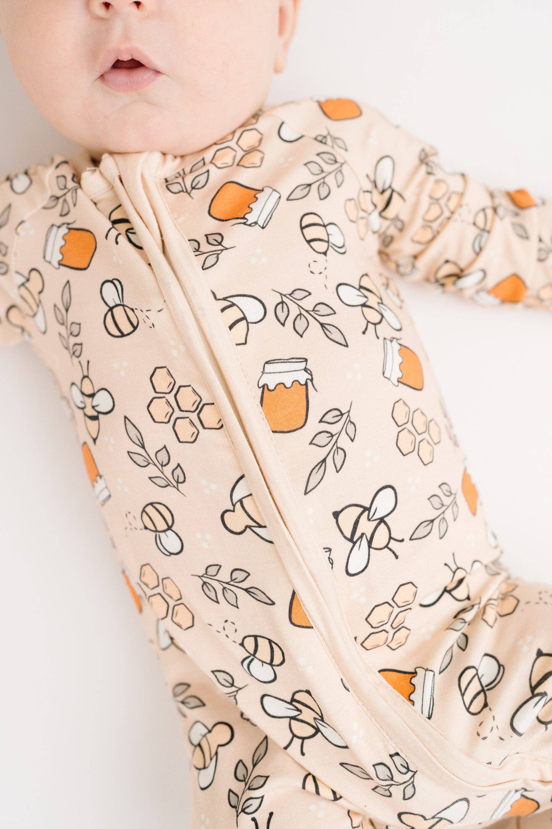 Honey Bees Bamboo Sleeper $28.00